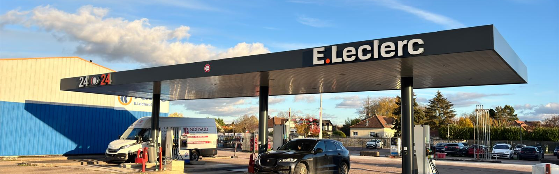 Signalétique extérieure au Mans : NORSUD